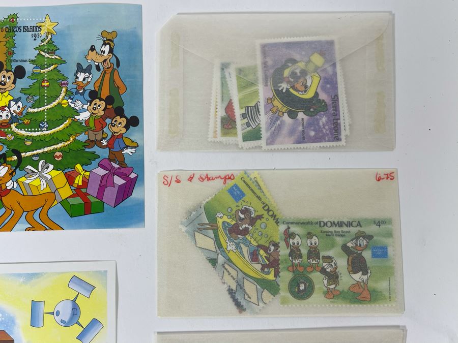 Collection Of Disney Mint Stamps [Photo 13]