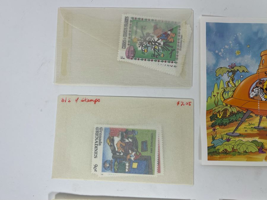 Collection Of Disney Mint Stamps [Photo 7]