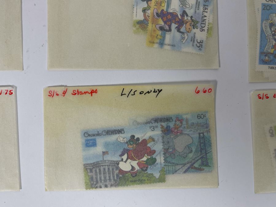 Collection Of Disney Mint Stamps [Photo 10]