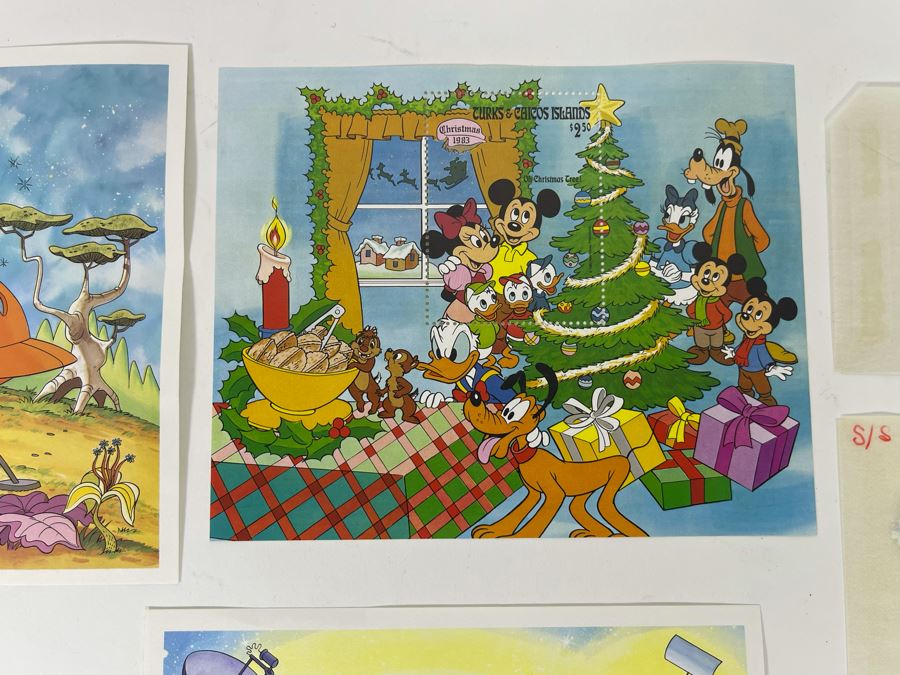 Collection Of Disney Mint Stamps [Photo 5]