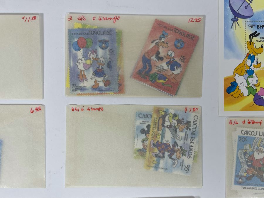 Collection Of Disney Mint Stamps [Photo 11]
