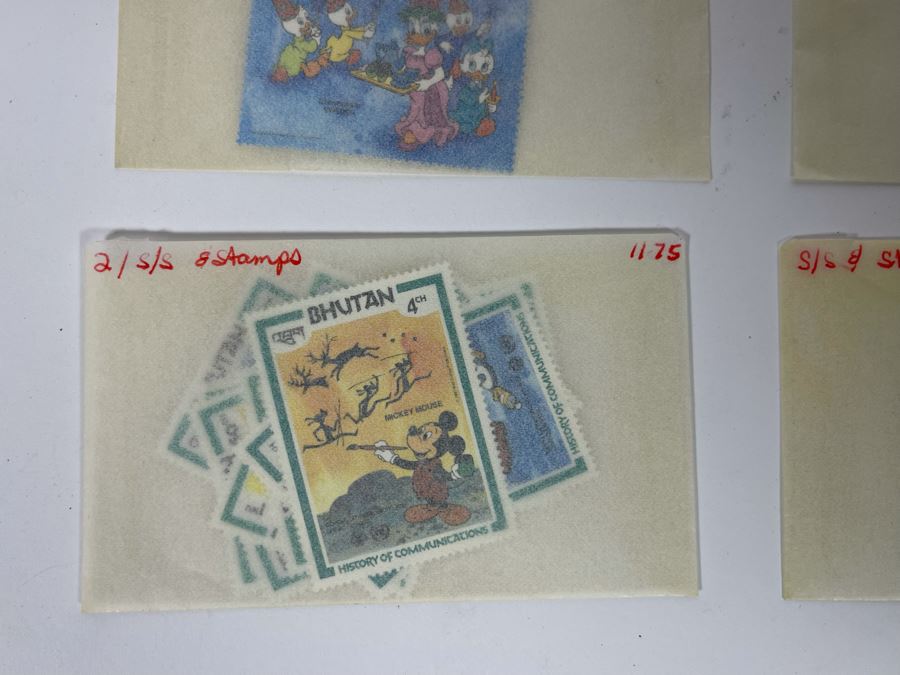 Collection Of Disney Mint Stamps [Photo 9]