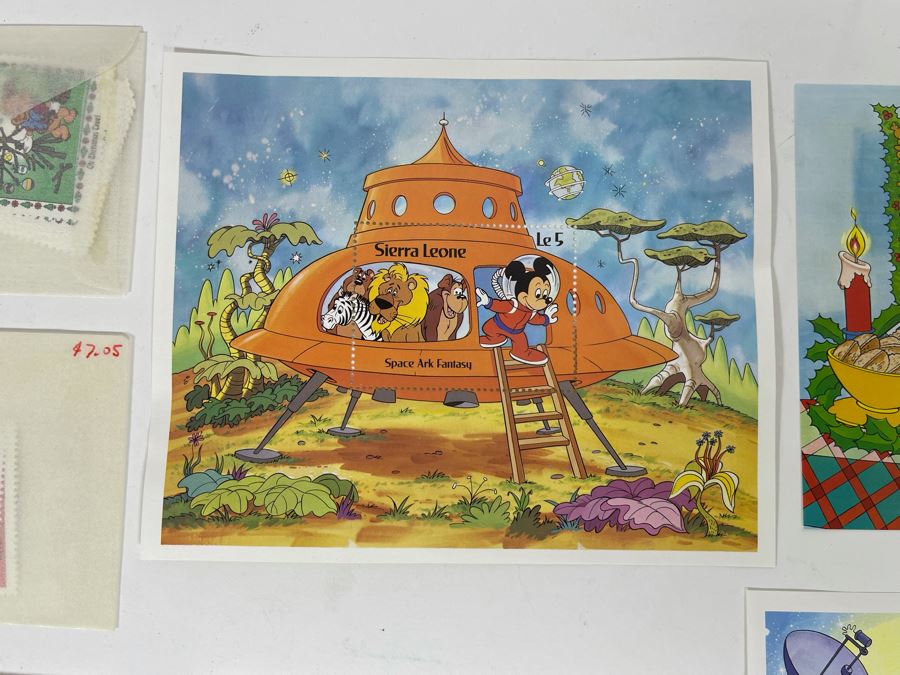Collection Of Disney Mint Stamps [Photo 4]
