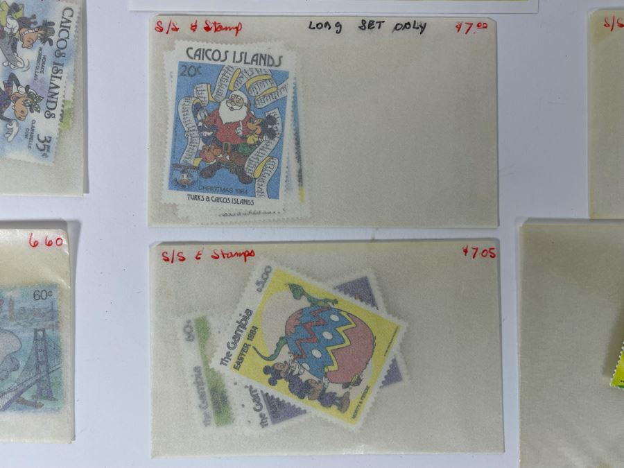 Collection Of Disney Mint Stamps [Photo 12]