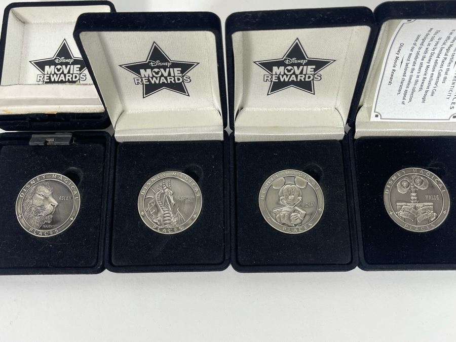 (4) Disney Magical Places Collector’s Coins Limited Edition [Photo 2]