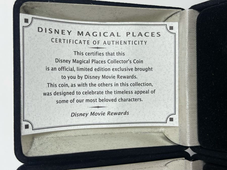(4) Disney Magical Places Collector’s Coins Limited Edition [Photo 8]