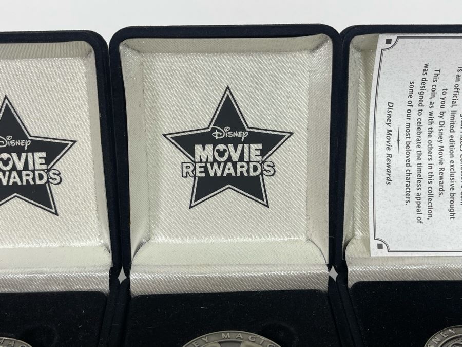 (4) Disney Magical Places Collector’s Coins Limited Edition [Photo 7]