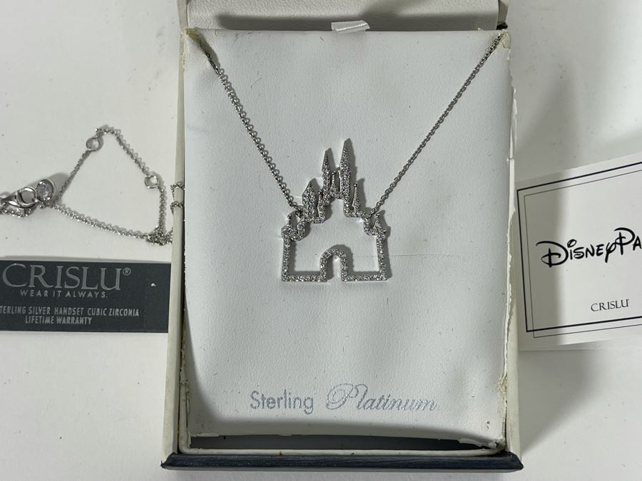 New Sterling Silver Disney Pendant Chain By Crislu [Photo 2]