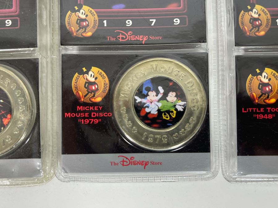 (5) Sealed The Disney Decades Coins