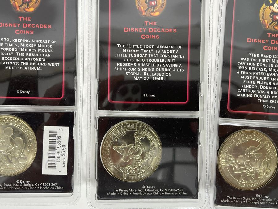 (5) Sealed The Disney Decades Coins [Photo 15]