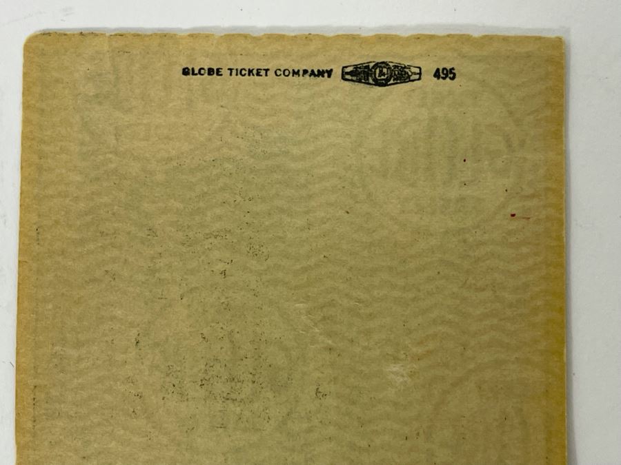 1957 Santa Fe & Disneyland Railroad R.R. Ticket [Photo 8]