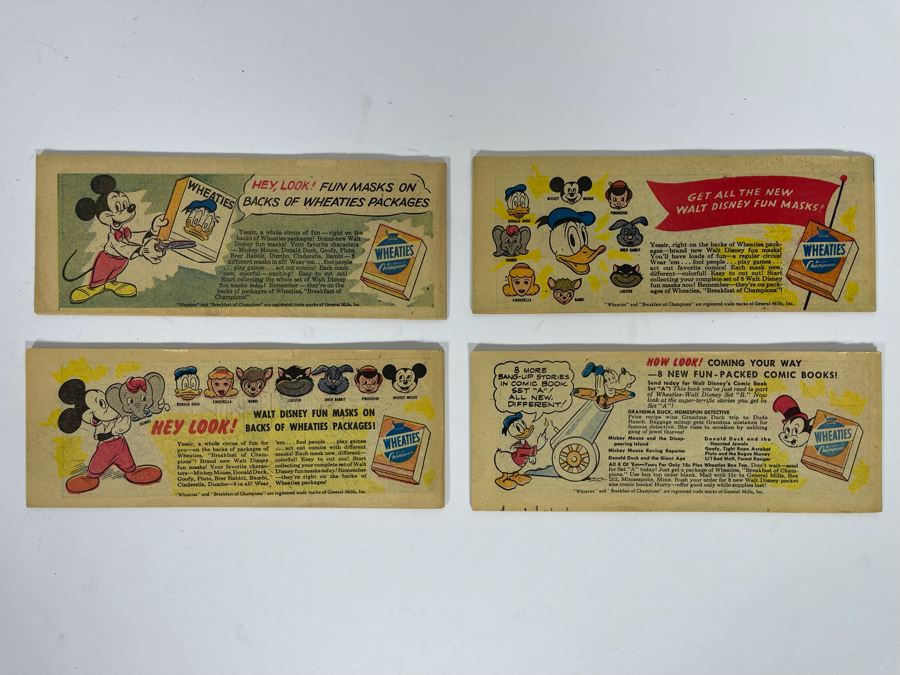 Vintage 1950-1951 Disney Donal Duck Comic Books Wheaties Giveaway [Photo 12]