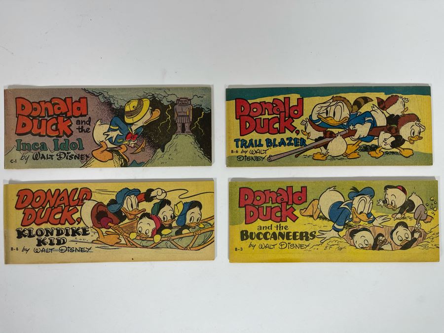 Vintage 1950-1951 Disney Donal Duck Comic Books Wheaties Giveaway