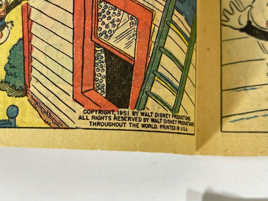 Vintage 1950-1951 Disney Donal Duck Comic Books Wheaties Giveaway [Photo 7]