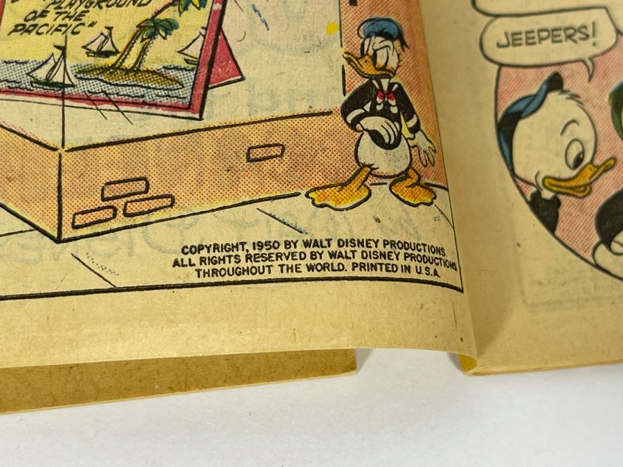 Vintage 1950-1951 Disney Donal Duck Comic Books Wheaties Giveaway [Photo 10]