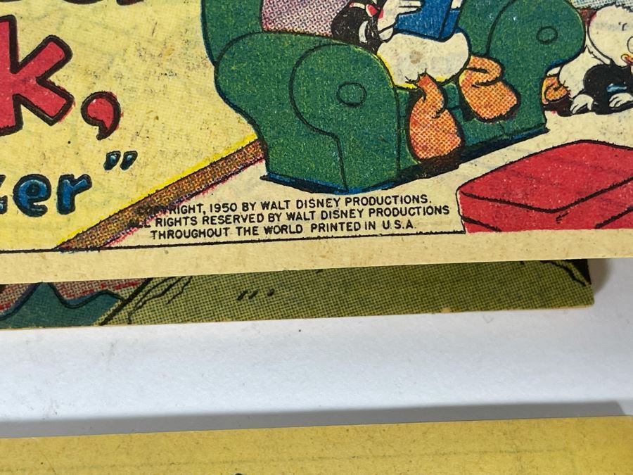 Vintage 1950-1951 Disney Donal Duck Comic Books Wheaties Giveaway [Photo 11]