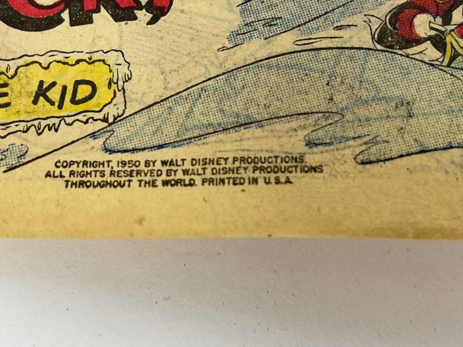 Vintage 1950-1951 Disney Donal Duck Comic Books Wheaties Giveaway [Photo 9]