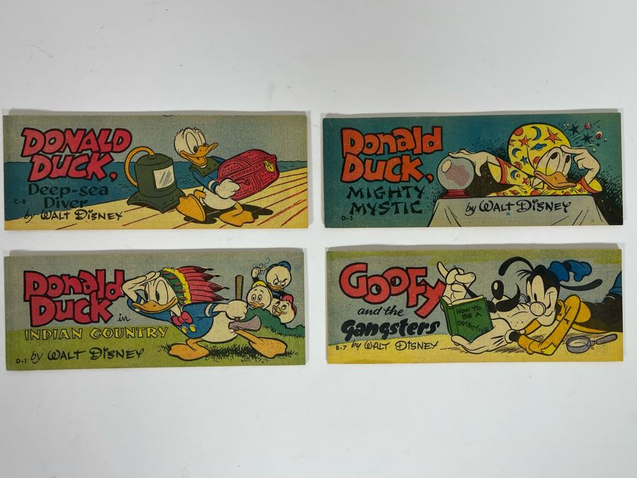 Vintage 1950-1951 Disney Donal Duck And Goofy Comic Books Wheaties Giveaway