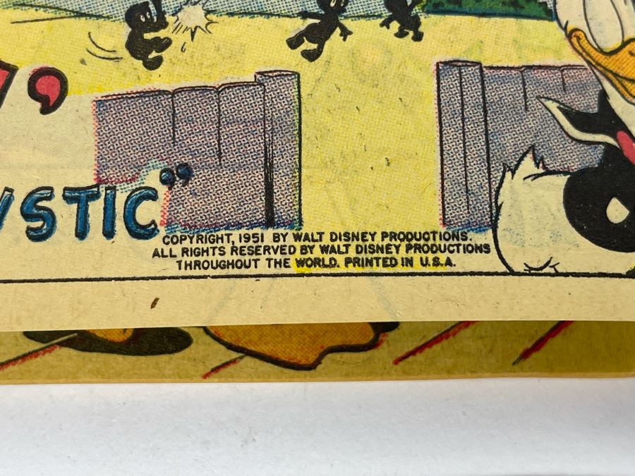 Vintage 1950-1951 Disney Donal Duck And Goofy Comic Books Wheaties Giveaway [Photo 9]