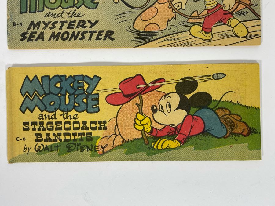 Pair Of Vintage 1950-1951 Mickey Mouse Comic Books Wheaties Giveaway [Photo 3]