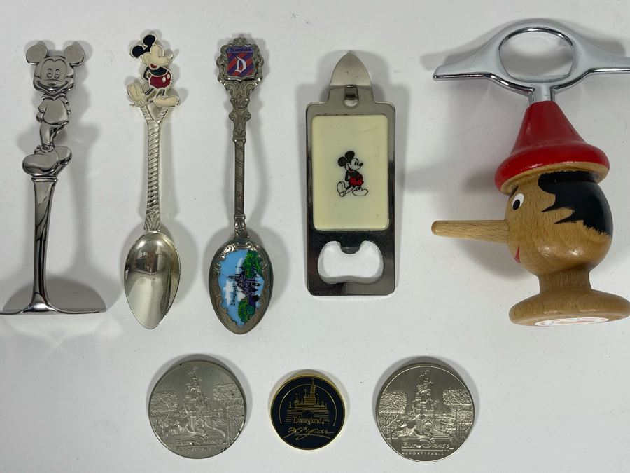 Disneyland Spoons, Bottle Openers And Coins [Photo 2]