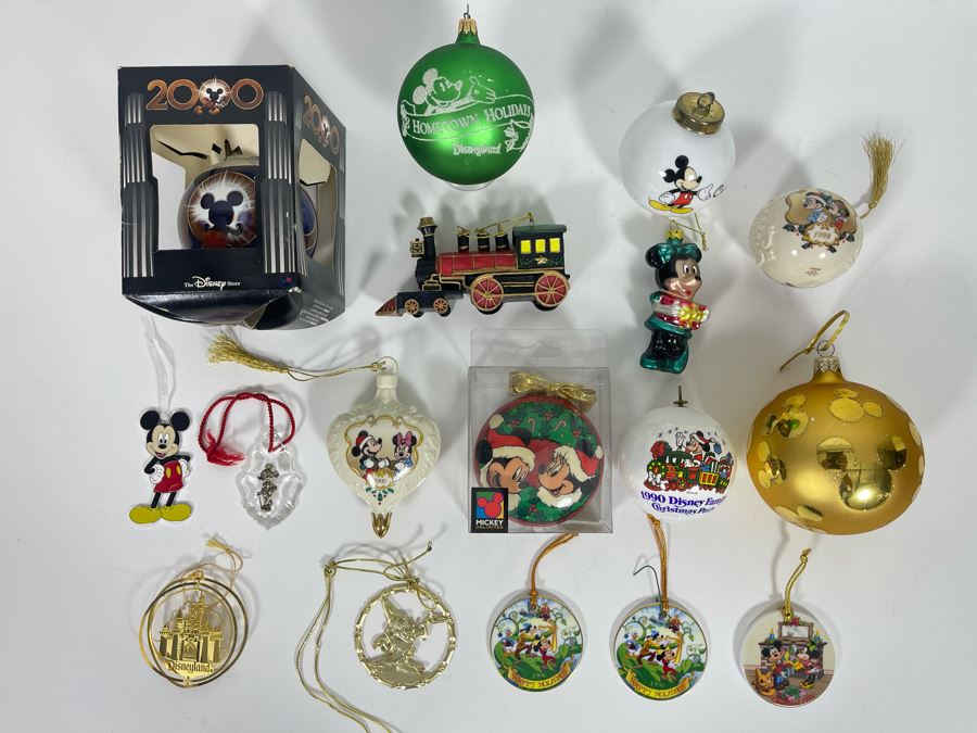 Collection Of Disney Mickey Mouse Ornaments