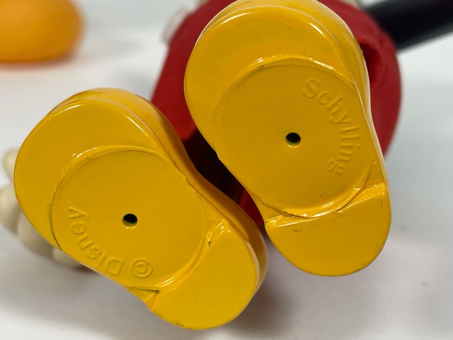 Collection Of Mickey Mouse Plastic Figurines, Banks, Hand Puppet [Photo 13]