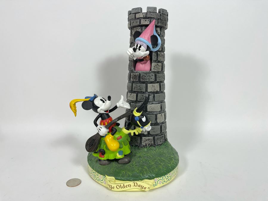 The Art Of Disney Theme Parks Ye Olden Days Figurine By Maria Clapsis 12H [Photo 2]