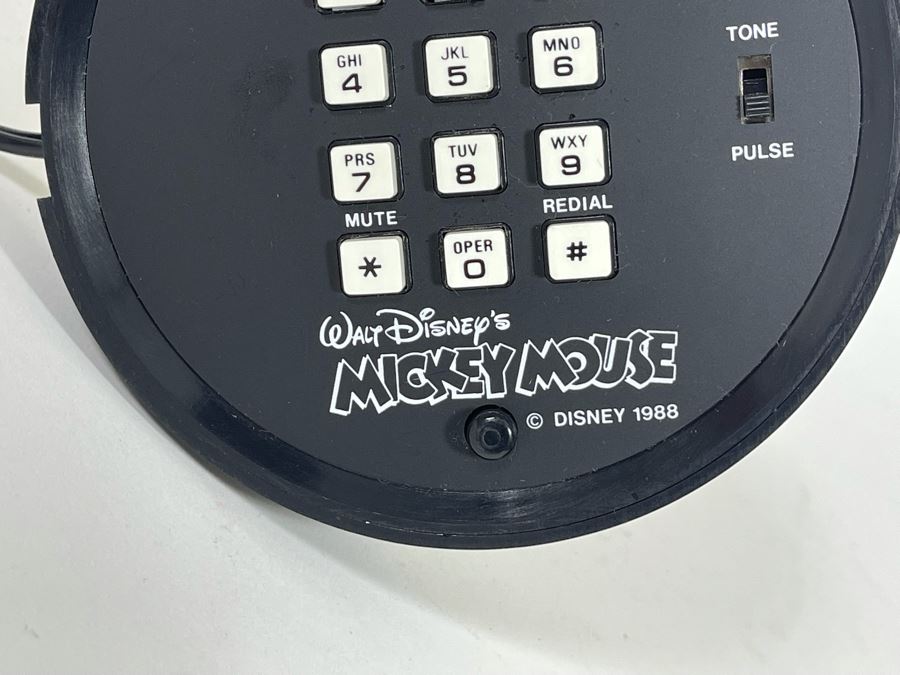 Walt Disney’s Mickey Mouse 1988 Phone 10H [Photo 7]