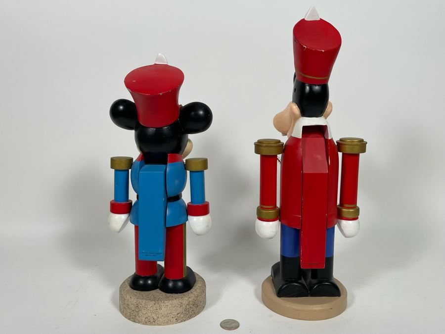 Mickey Mouse And Goofy Nutcracker 16H [Photo 4]
