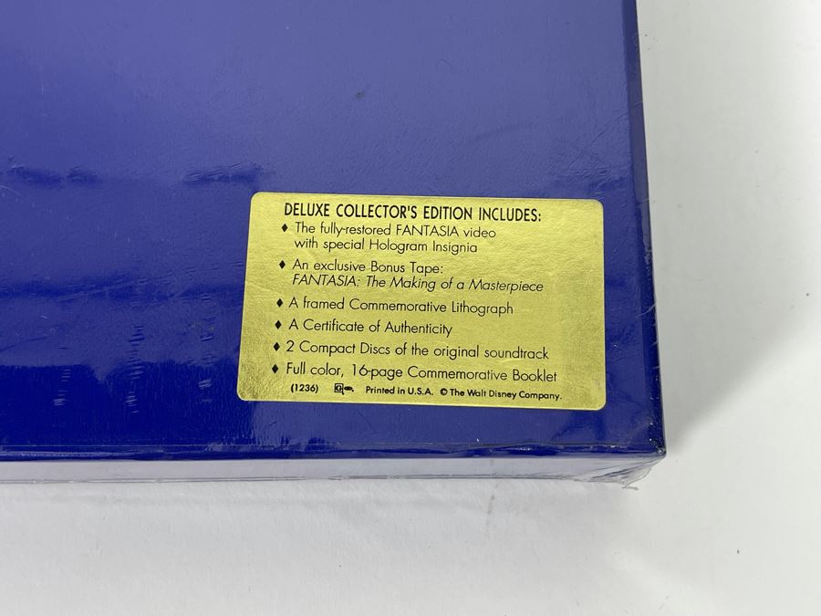 Sealed Walt Disney’s Masterpiece Fantasia VHS Set Retails $99.99 [Photo 6]