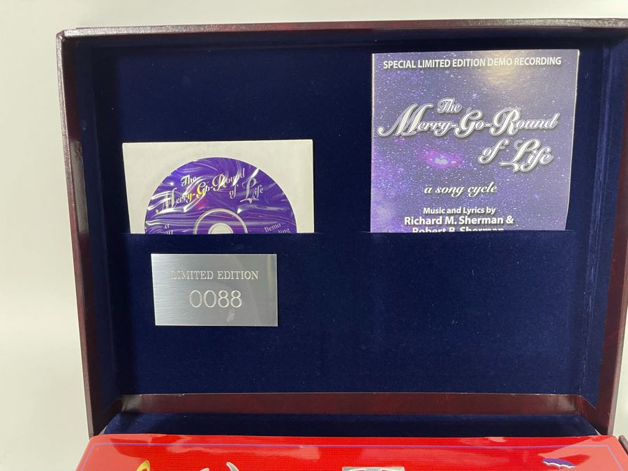 Limited Edition Walt’s Time From Before To Beyond Featuring Signed Photographs From Robert B. Sherman And Richard M. Sherman, First Edition Book And Special Limited Edition Recording CD [Photo 6]