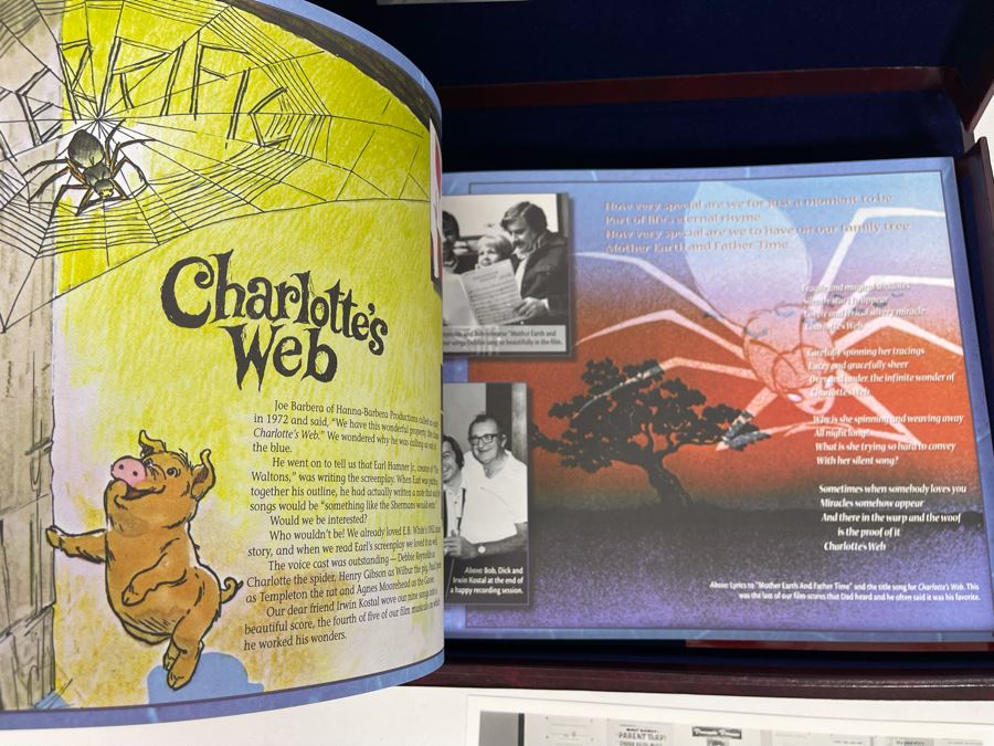 Limited Edition Walt’s Time From Before To Beyond Featuring Signed Photographs From Robert B. Sherman And Richard M. Sherman, First Edition Book And Special Limited Edition Recording CD [Photo 11]