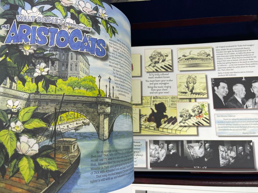 Limited Edition Walt’s Time From Before To Beyond Featuring Signed Photographs From Robert B. Sherman And Richard M. Sherman, First Edition Book And Special Limited Edition Recording CD [Photo 14]