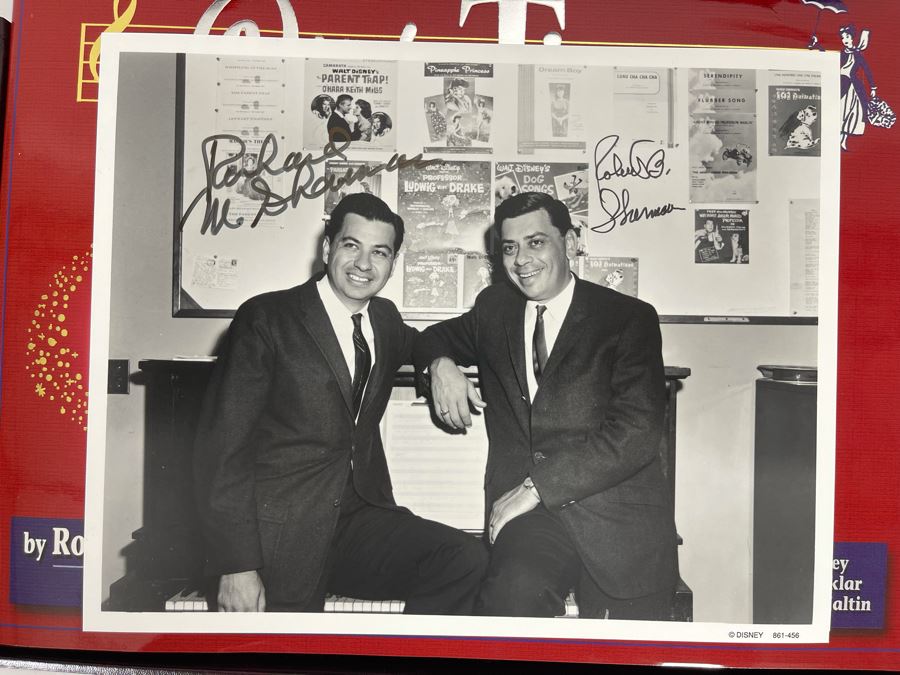 Limited Edition Walt’s Time From Before To Beyond Featuring Signed Photographs From Robert B. Sherman And Richard M. Sherman, First Edition Book And Special Limited Edition Recording CD [Photo 3]