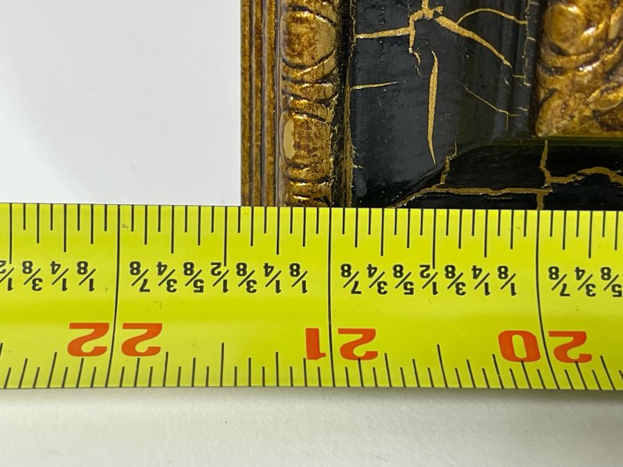 Original Barbara L Siegal Framed Floral Painting On Board 21.5 X 25.5 [Photo 7]