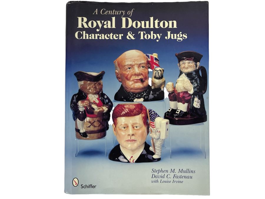Signed Hardcover Book A Century Of Royal Doulton  Character & Toby Jugs Signed By Louise Irvine [Photo 2]