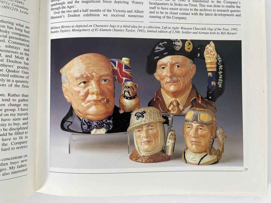 Signed Hardcover Book Discovering Royal Doulton Signed By Michael Doulton [Photo 10]