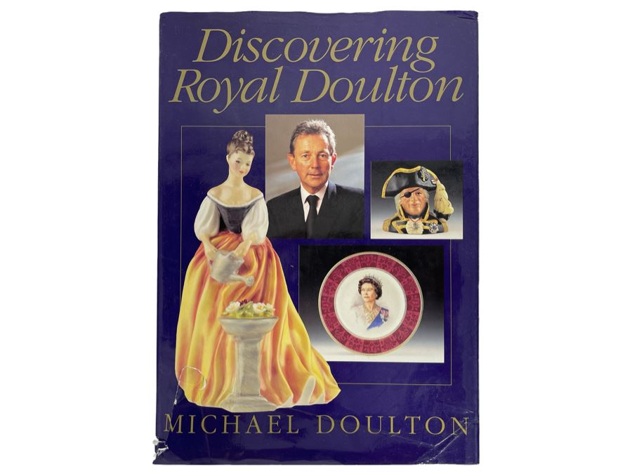Signed Hardcover Book Discovering Royal Doulton Signed By Michael Doulton [Photo 2]