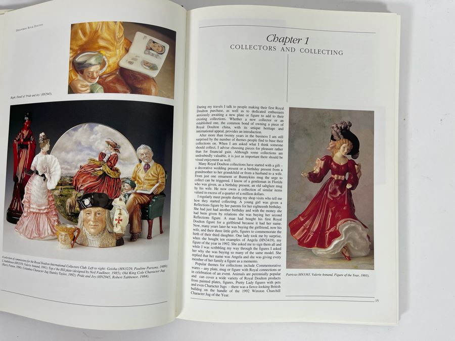 Signed Hardcover Book Discovering Royal Doulton Signed By Michael Doulton [Photo 9]