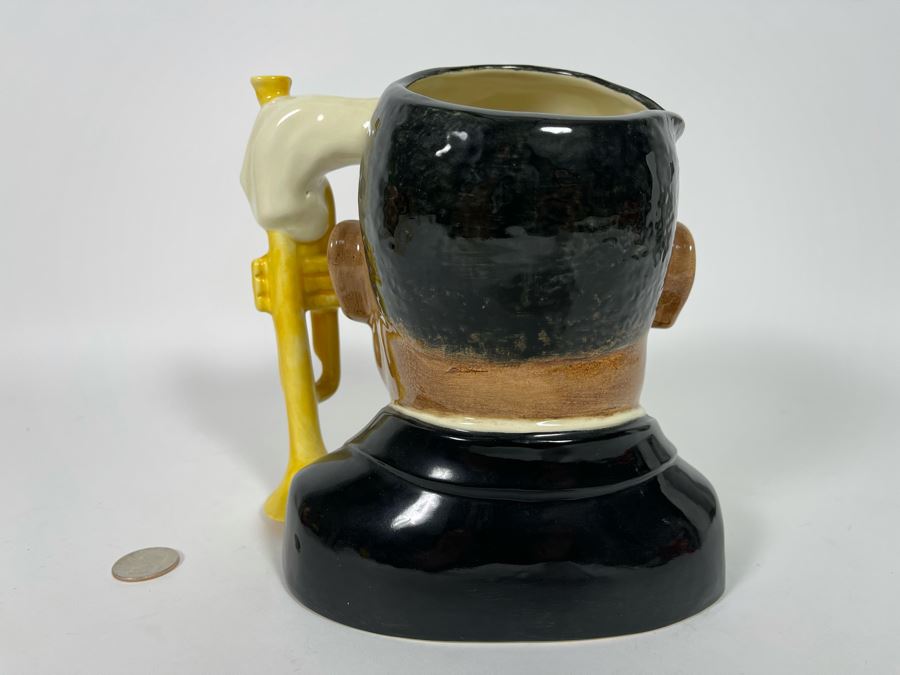 Royal Doulton Louis Armstrong The Celebrity Collection Toby Jug Mug 7H D6707 [Photo 5]