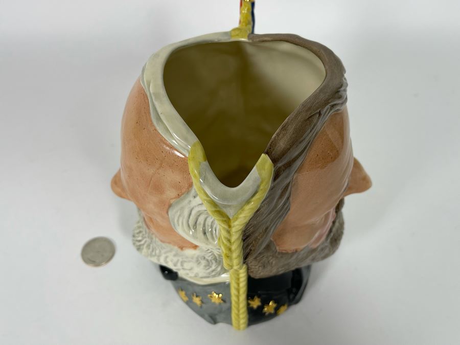 Royal Doulton “The Antagonists’ Collection” The Civil War Ulysses S. Grant / Robert E. Lee Limited Edition Toby Jug Mug 7H D6698 [Photo 7]