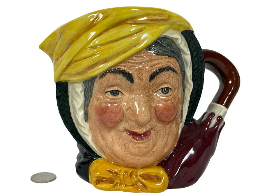 Royal Doulton Sairey Gamp Specially Commissioned By Strawbridge & Clothier Limited Edition Toby Jug Mug 6H D6770