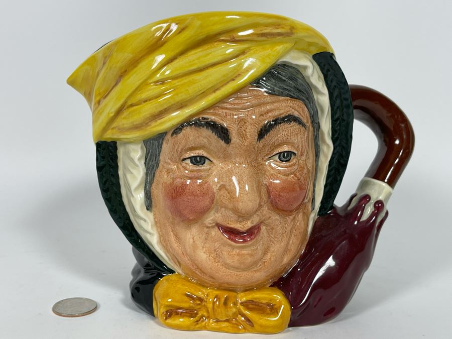 Royal Doulton Sairey Gamp Specially Commissioned By Strawbridge & Clothier Limited Edition Toby Jug Mug 6H D6770 [Photo 3]