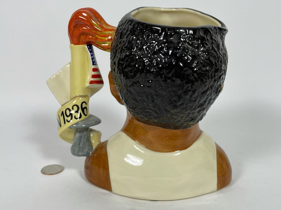 Royal Doulton Character Jug Of The Year 1996 Jesse Owens Toby Jug Mug 7H D7019 [Photo 5]
