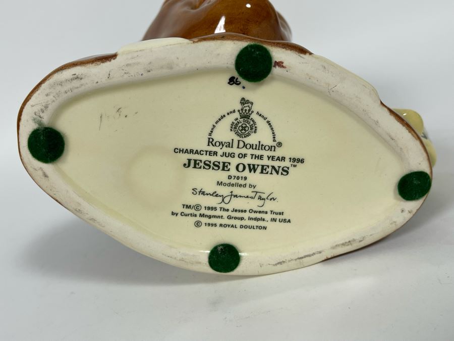 Royal Doulton Character Jug Of The Year 1996 Jesse Owens Toby Jug Mug 7H D7019 [Photo 8]