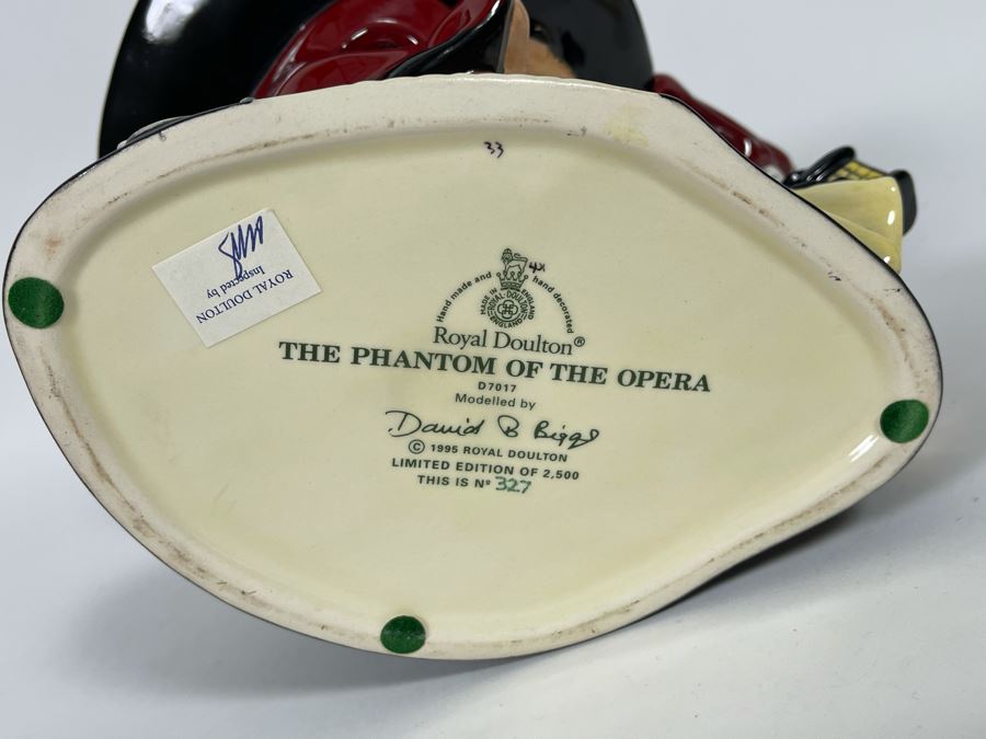 Royal Doulton The Phantom Of The Opera Limited Edition Toby Jug Mug 7H D7017 [Photo 9]
