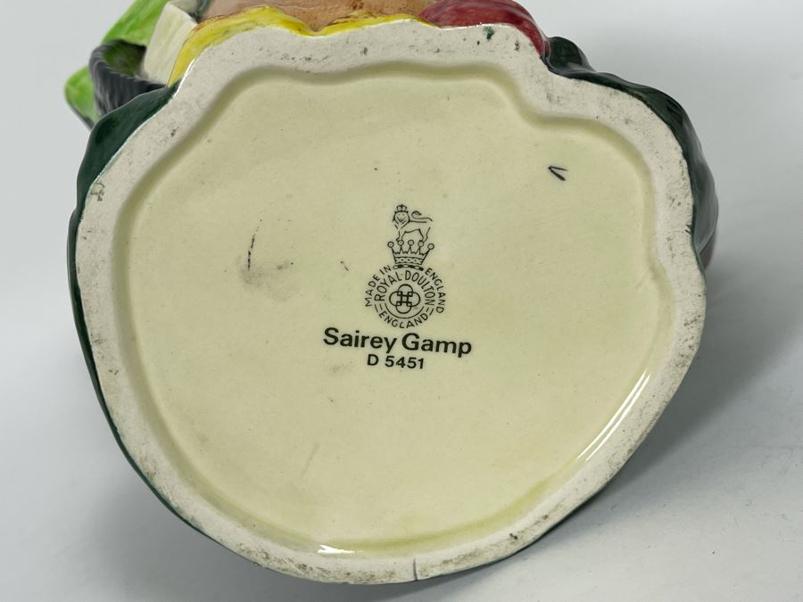 Royal Doulton Sairey Gamp Toby Jug Mug 6H D5451 [Photo 8]