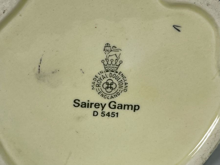Royal Doulton Sairey Gamp Toby Jug Mug 6H D5451 [Photo 9]