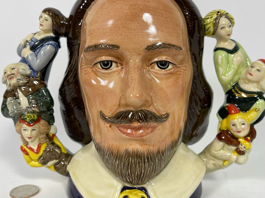 Royal Doulton William Shakespeare Limited Edition Toby Jug Mug 7H D6933 [Photo 4]